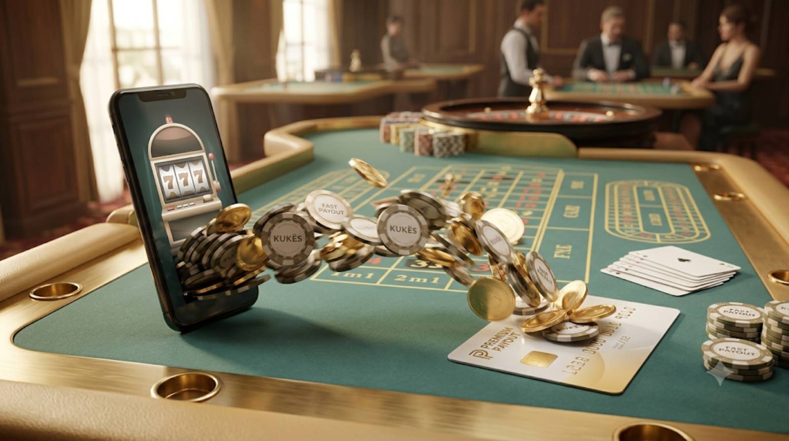 Deposits and withdrawals at online casinos